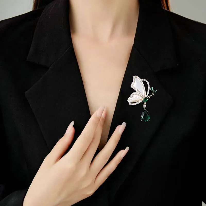 Lockstarfy Mother Of Pearl Brooches Women's-1