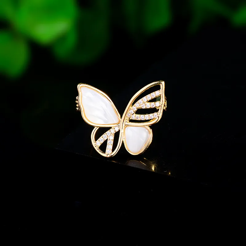 Lockstarfy Mother Of Pearl Brooches Women's-2