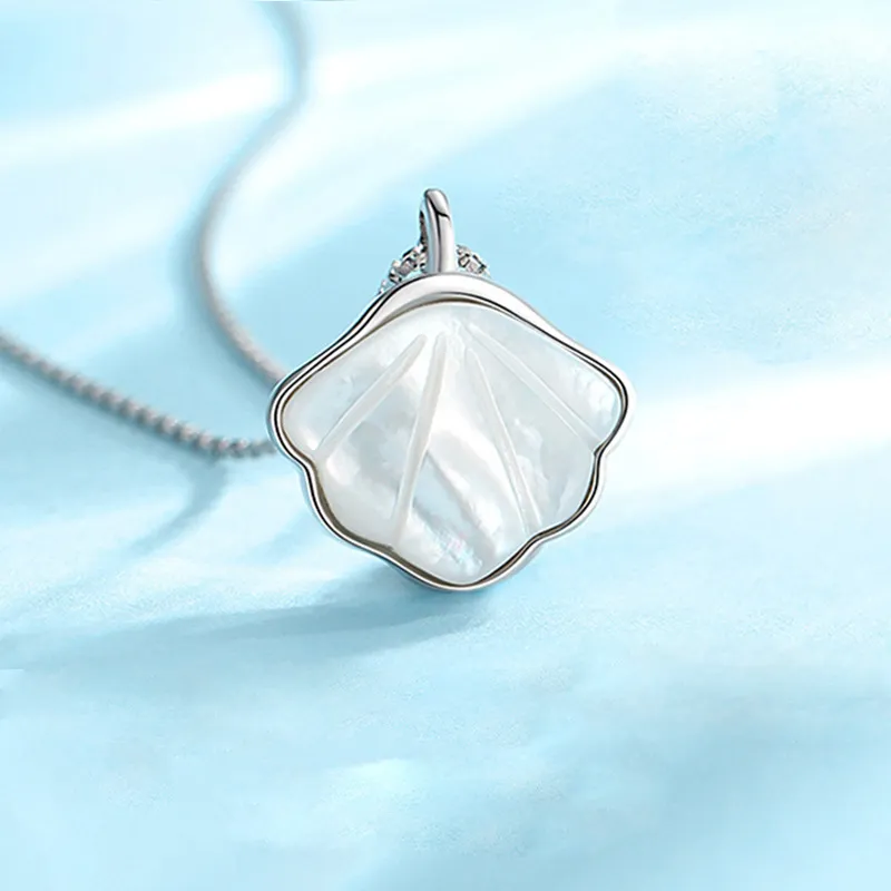 Lockstarfy Mother Of Pearl Necklaces Women's-5