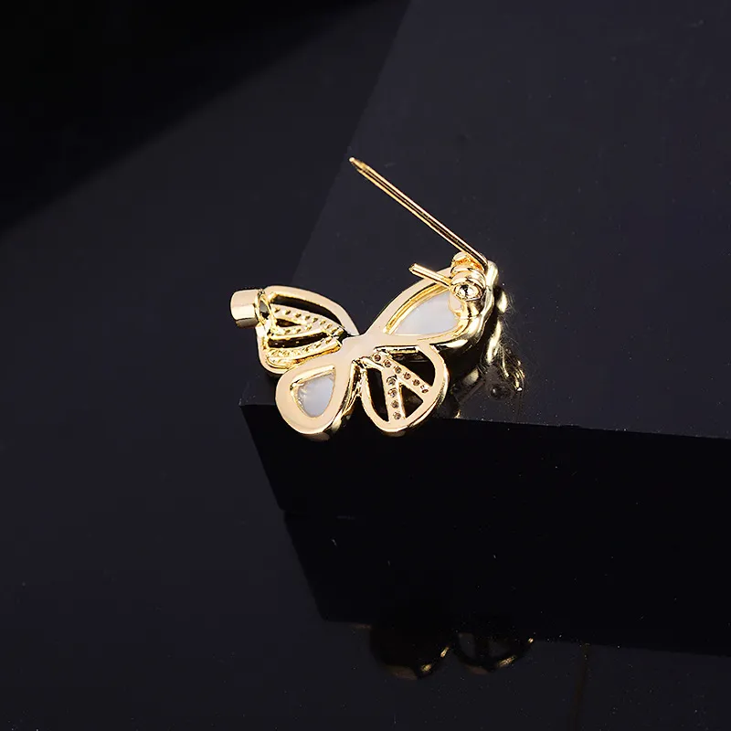 Lockstarfy Mother Of Pearl Brooches Women's-4