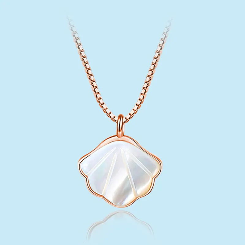 Lockstarfy Mother Of Pearl Necklaces Women's-2
