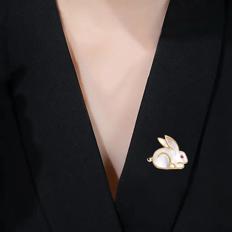 Lockstarfy Mother Of Pearl Brooches Women's-1