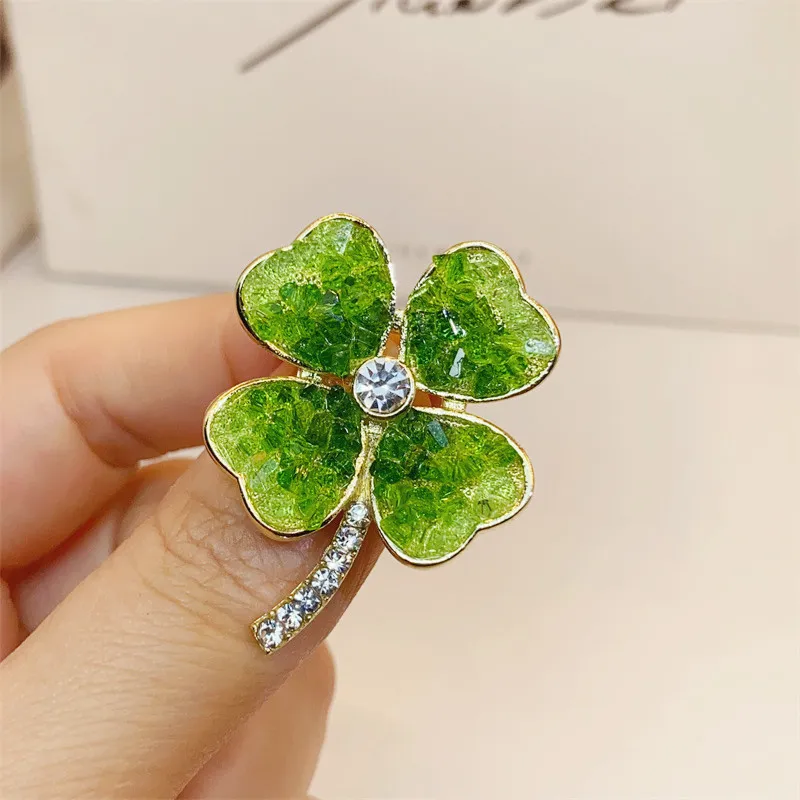 Lockstarfy Crystal Brooches Women's-1