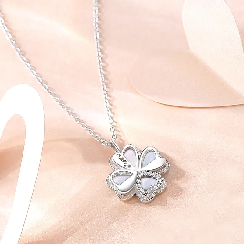 Lockstarfy Mother Of Pearl Necklaces Women's-5
