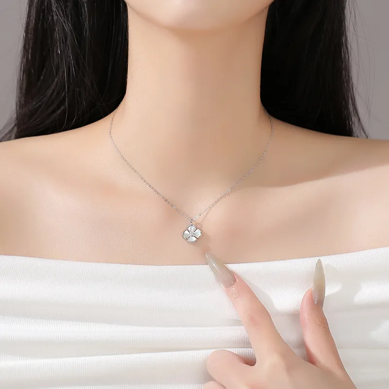 Lockstarfy Mother Of Pearl Necklaces Women's-1