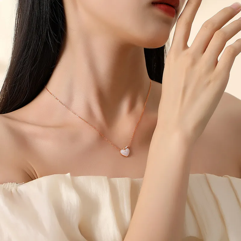 Lockstarfy Mother Of Pearl Necklaces Women's-1