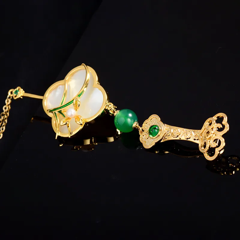 Lockstarfy Mother Of Pearl Brooches Women's-4