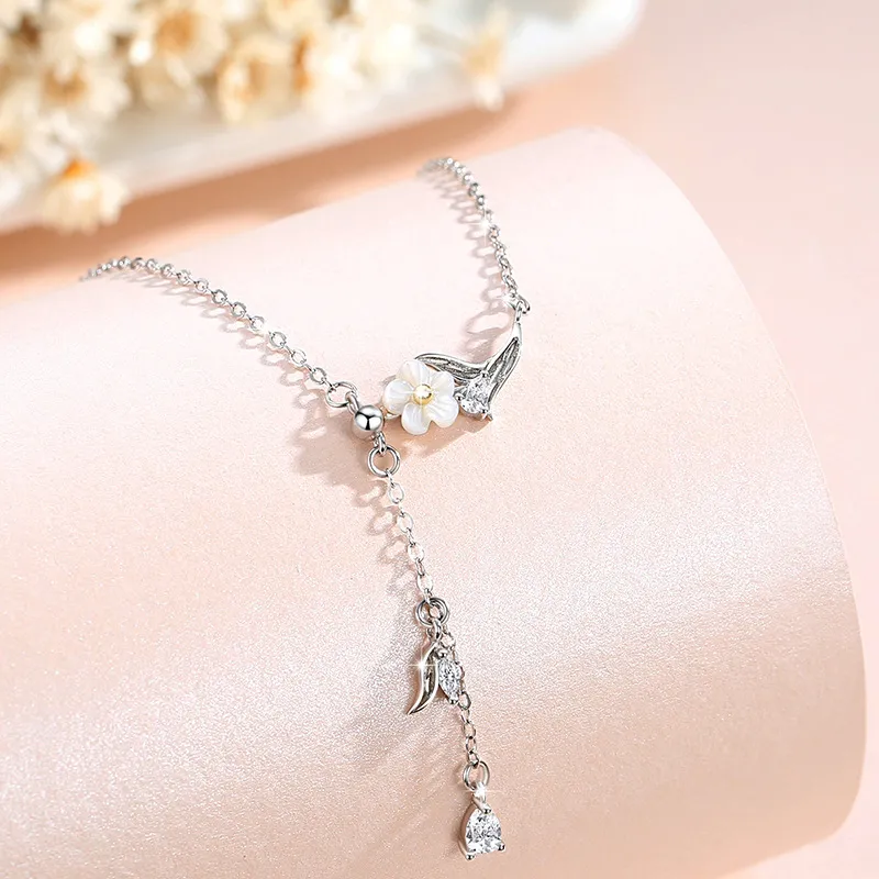 Lockstarfy Mother Of Pearl Necklaces Women's-2