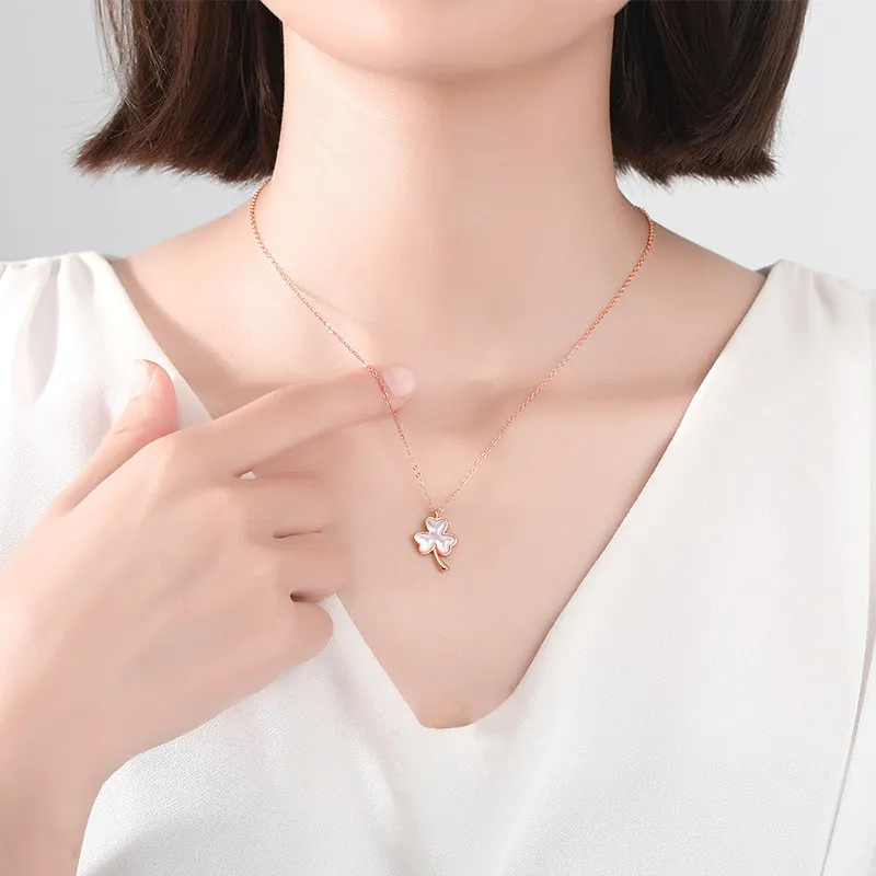 Lockstarfy Mother Of Pearl Necklaces Women's-1