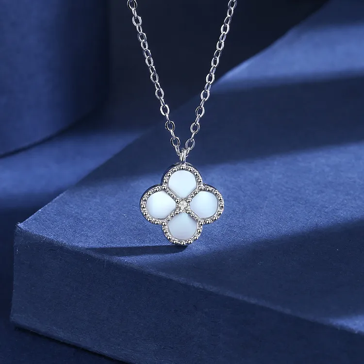 Lockstarfy Mother Of Pearl Necklaces Women's-4