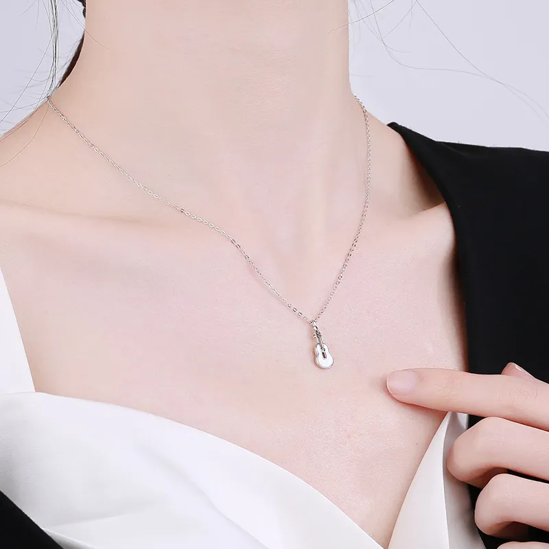 Lockstarfy Mother Of Pearl Necklaces Women's-2