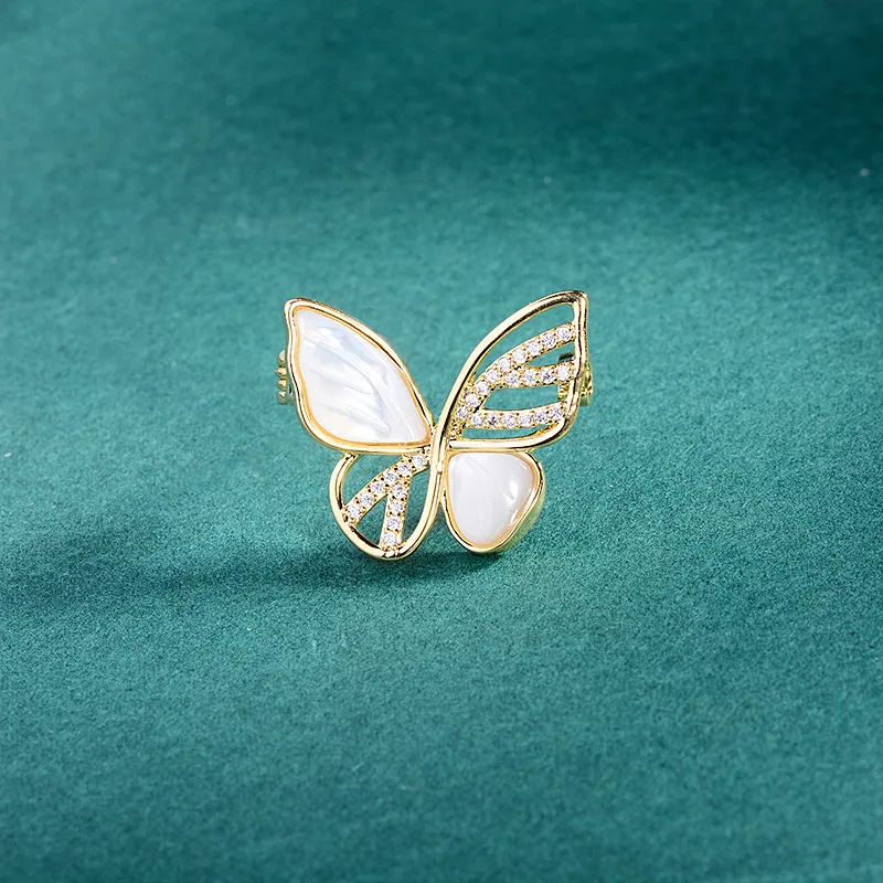 Lockstarfy Mother Of Pearl Brooches Women's-3