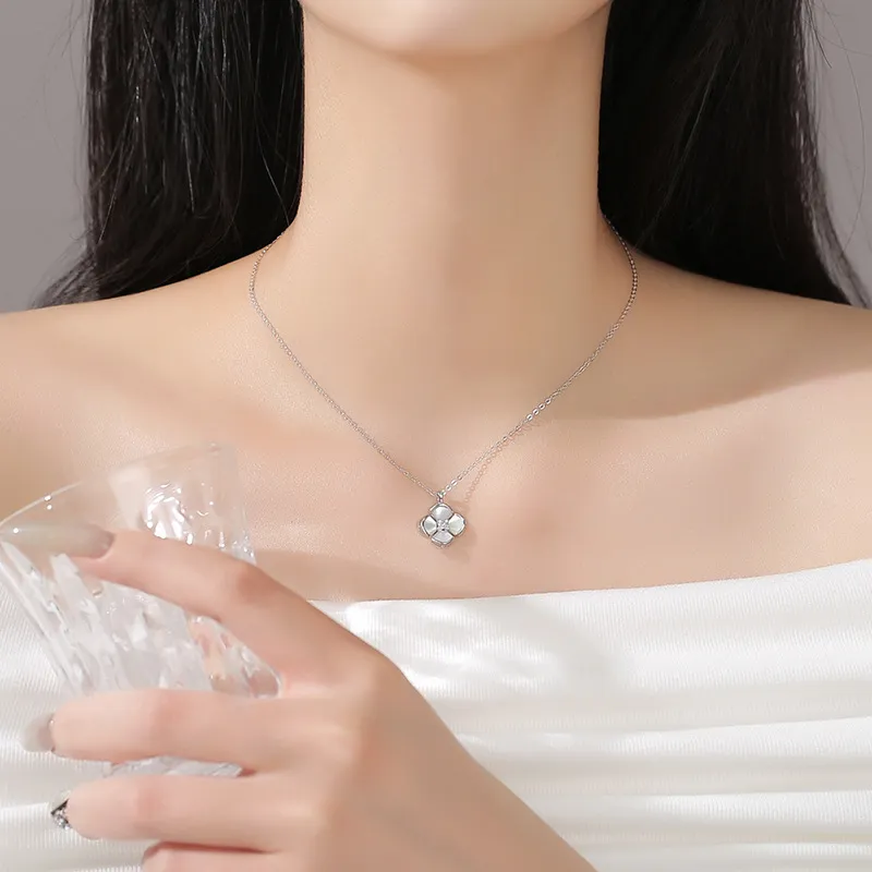 Lockstarfy Mother Of Pearl Necklaces Women's-2