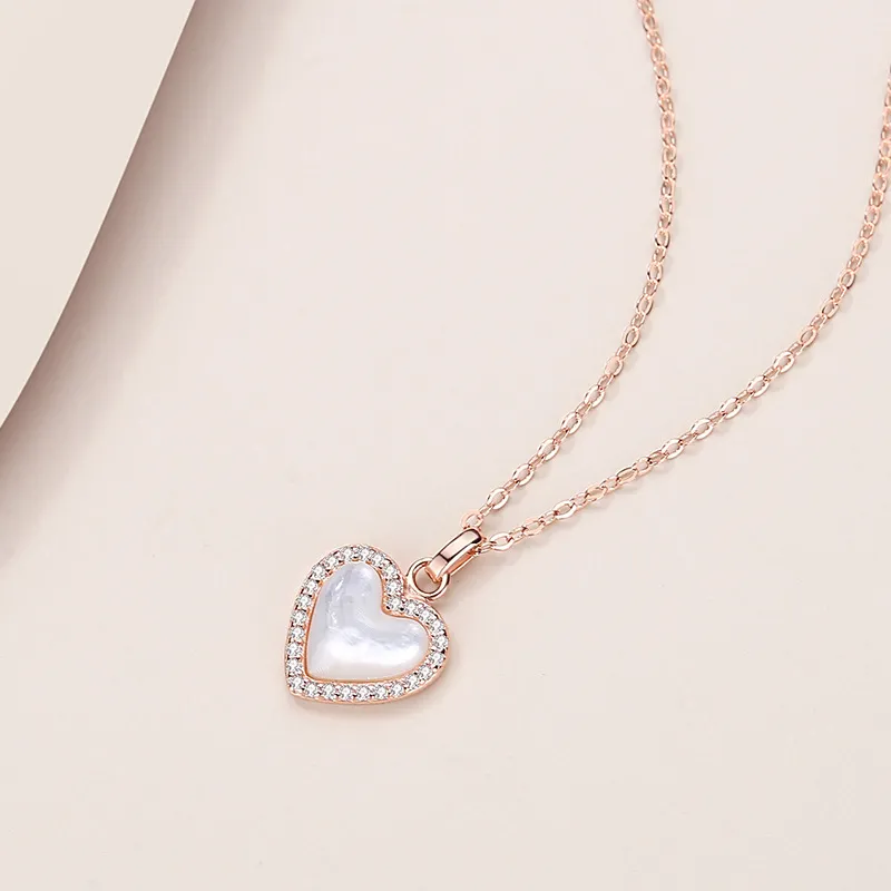 Lockstarfy Mother Of Pearl Necklaces Women's-2
