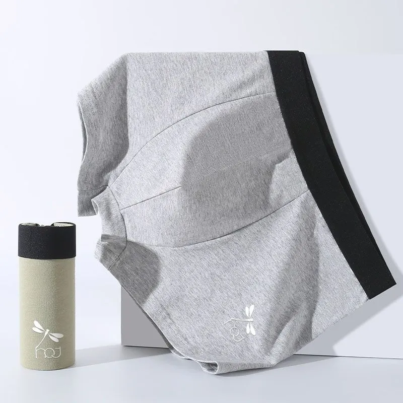 RED DRAGONFLY Cotton Panties Men's 3 Pack Gift Box Set-3