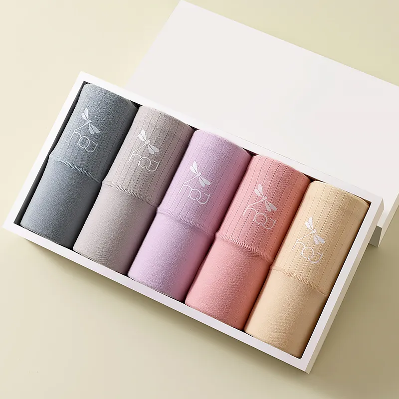 RED DRAGONFLY Cotton Panties Women's 3 Pack Gift Box Set-4