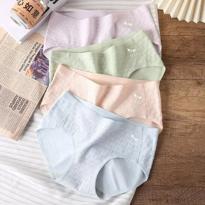 RED DRAGONFLY Cotton Panties Women's 3 Pack Gift Box Set-7