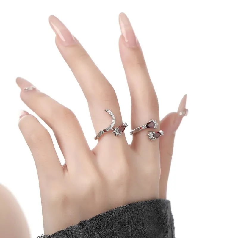 BTE Copper Zircon Rings Women's-7