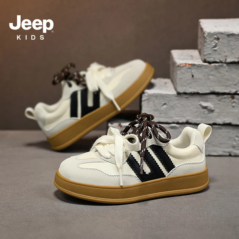 Jeep Anti Slip And Wear Resistant Lightweight Cushioning Low Top Kids Lifestyle Shoes Kids'-15