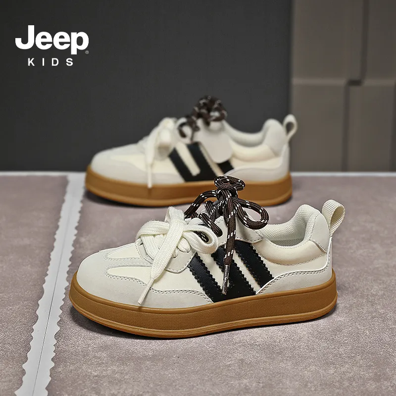 Jeep Anti Slip And Wear Resistant Lightweight Cushioning Low Top Kids Lifestyle Shoes Kids'-16