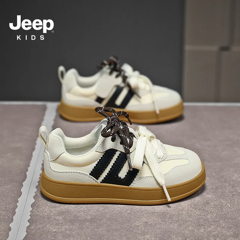 Jeep Anti Slip And Wear Resistant Lightweight Cushioning Low Top Kids Lifestyle Shoes Kids'-18