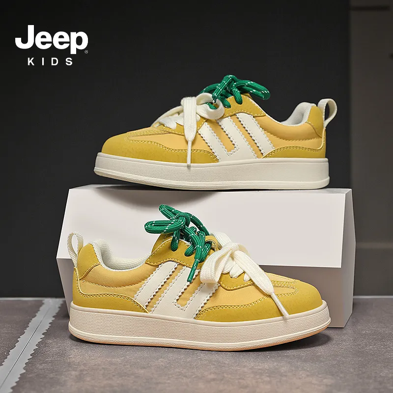 Jeep Anti Slip And Wear Resistant Lightweight Cushioning Low Top Kids Lifestyle Shoes Kids'-4