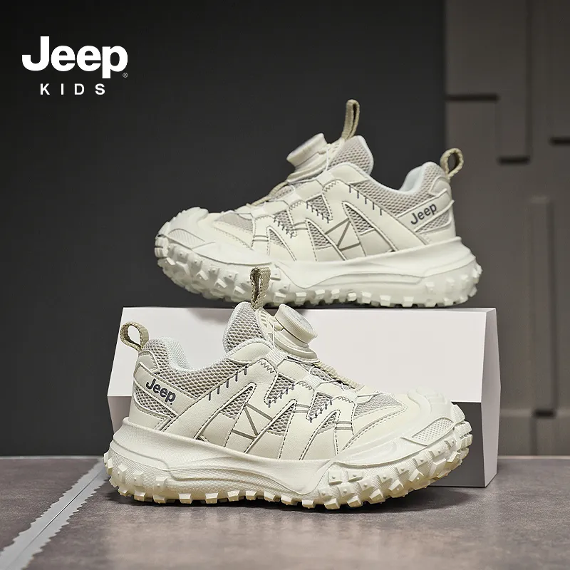 Jeep Anti Slip Wear Resistant Low Top Kids Lifestyle Shoes Kids'-18