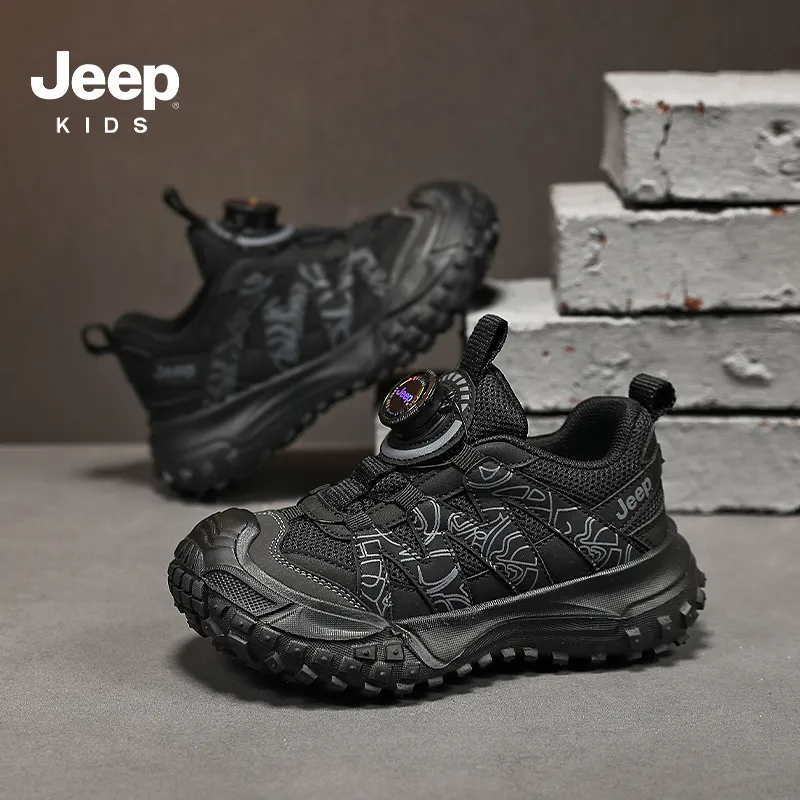 Jeep Anti Slip Wear Resistant Low Top Kids Lifestyle Shoes Kids'-9