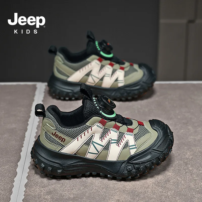 Jeep Anti Slip Wear Resistant Low Top Kids Lifestyle Shoes Kids'-5