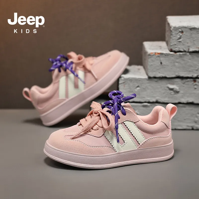 Jeep Anti Slip And Wear Resistant Lightweight Cushioning Low Top Kids Lifestyle Shoes Kids'-9