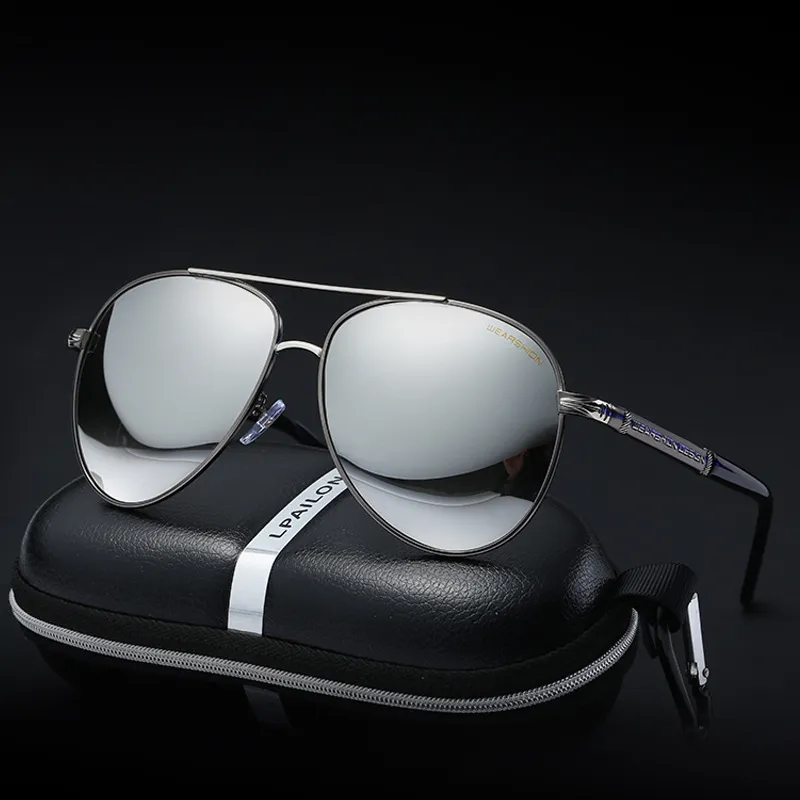 Thunder Pailong Alloy Aviator Sunglasses Unisex-25