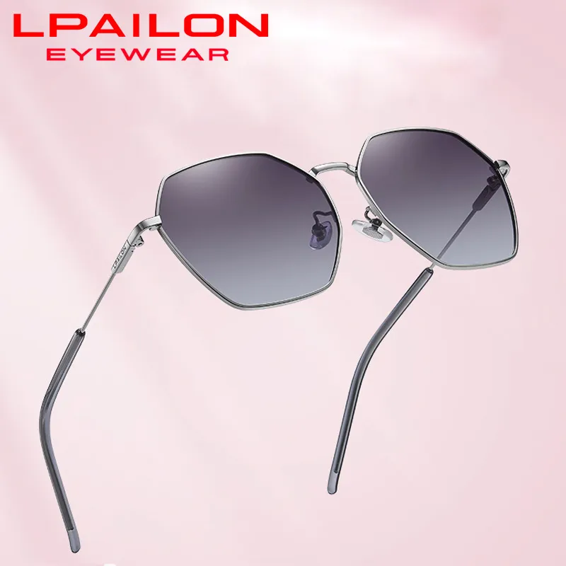 Thunder Pailong Irregular Shape Sunglasses Women's-4