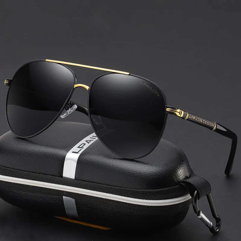 Thunder Pailong Alloy Aviator Sunglasses Unisex-1