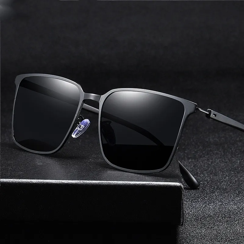 Thunder Pailong Square Sunglasses Unisex-8