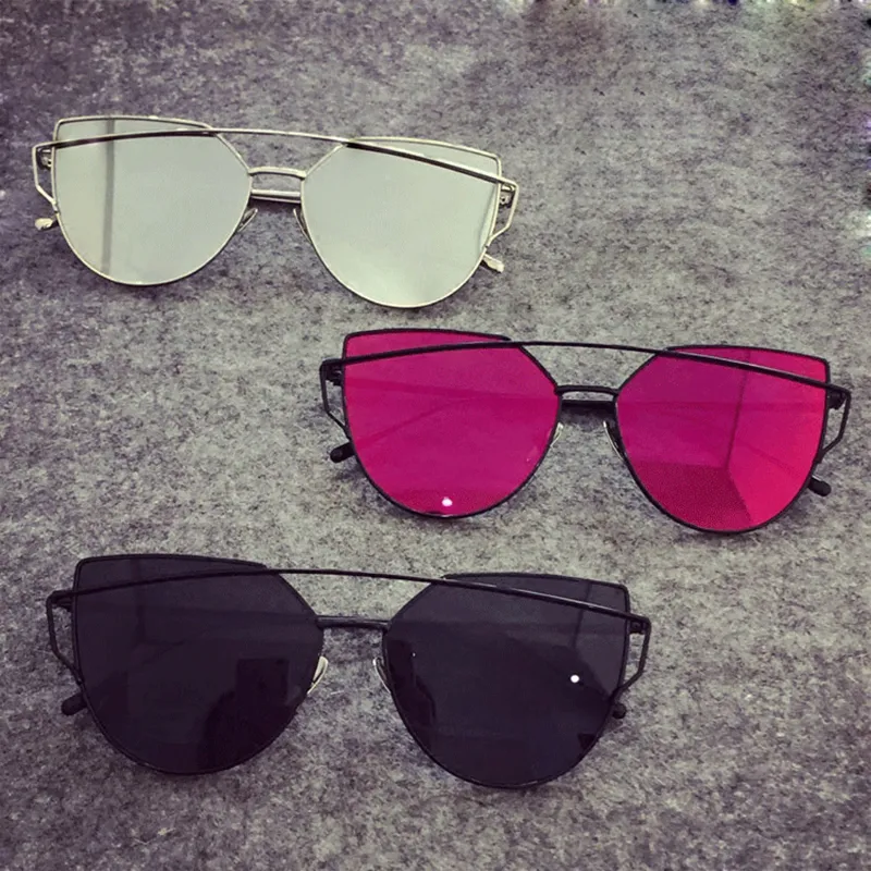 Thunder Pailong Alloy Metal Irregular Shape Sunglasses Women's Black/Gold-5