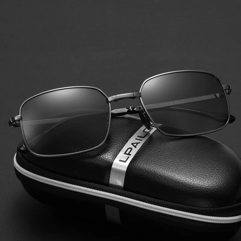 Thunder Pailong Square Sunglasses Men's-3