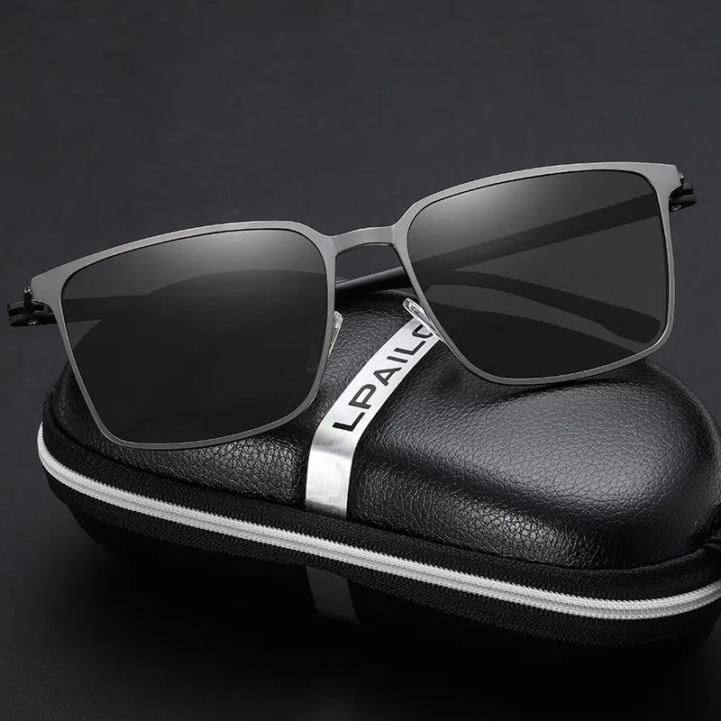 Thunder Pailong Square Sunglasses Unisex-10