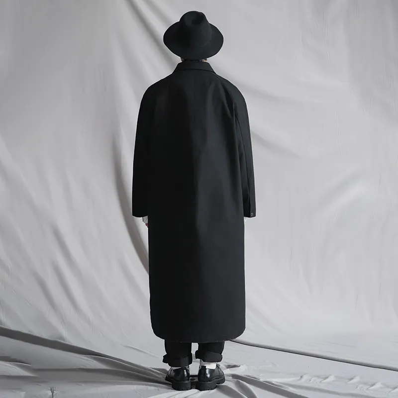 Halfwayhouse Trench Coat Men's Black-2