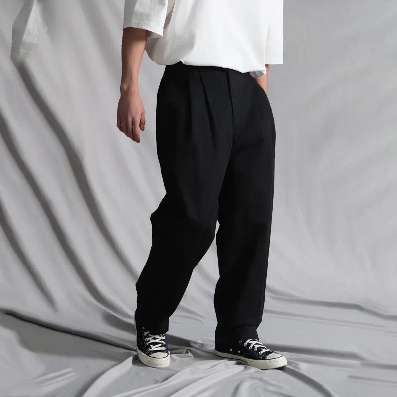 Halfwayhouse SS24 Casual Pants Men's Black-2