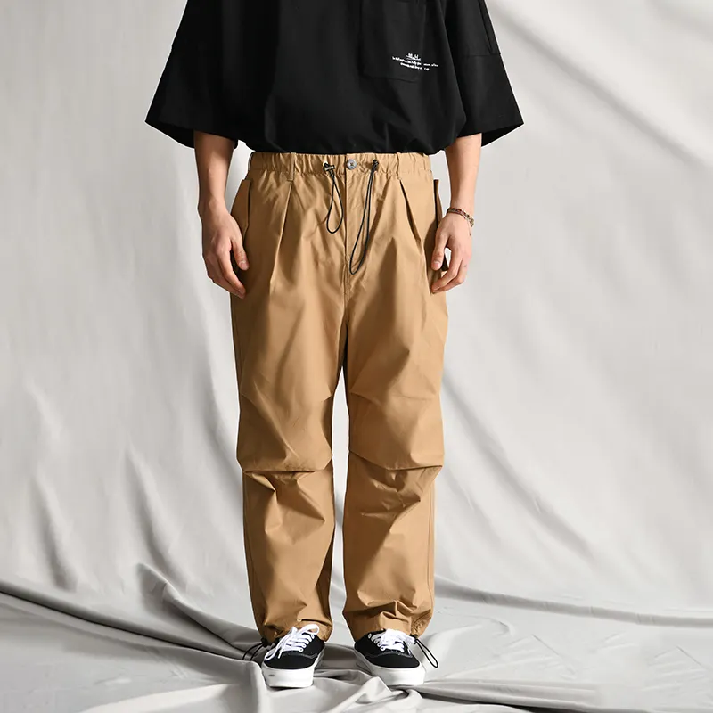 Halfwayhouse SS24 Casual Pants Men's Khaki-4