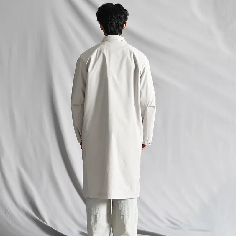 Halfwayhouse Trench Coats Men Beige-2