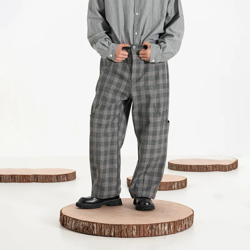 Halfwayhouse Casual Pants Men's Dark Gray-2