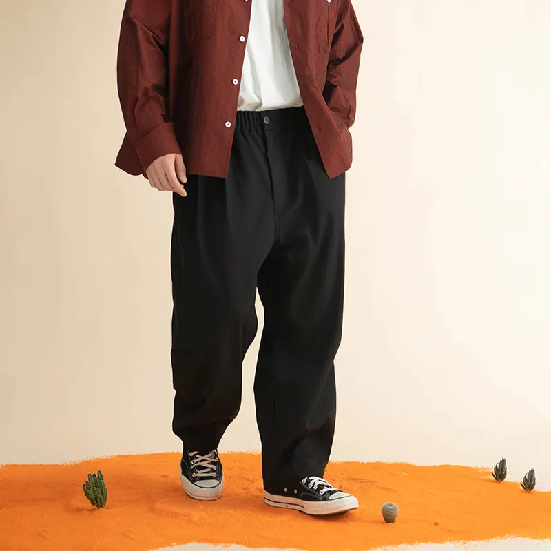 Halfwayhouse Casual Pants Men's Black-2