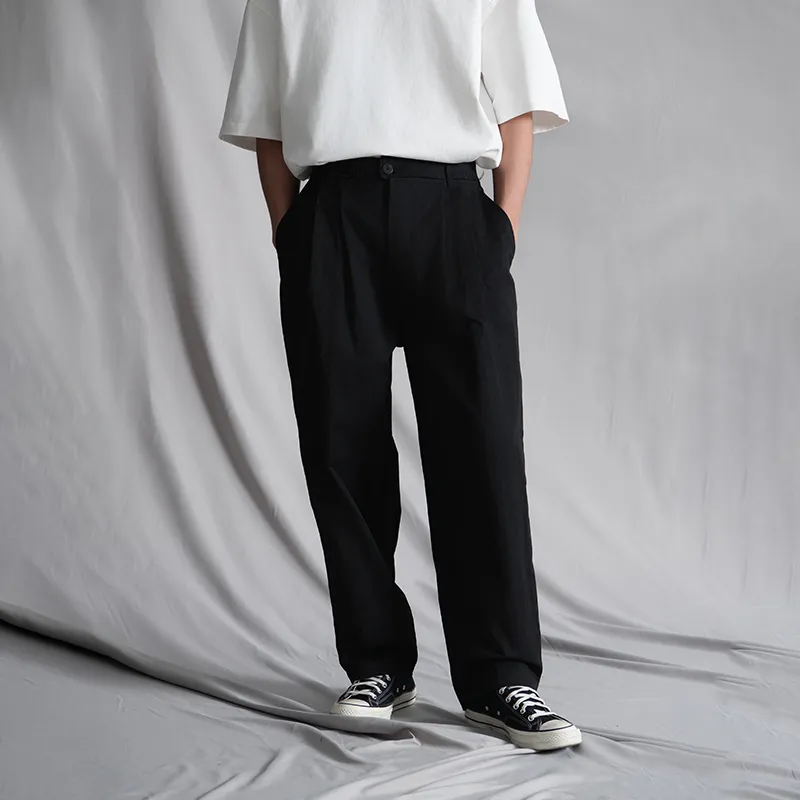 Halfwayhouse SS24 Casual Pants Men's Black-4