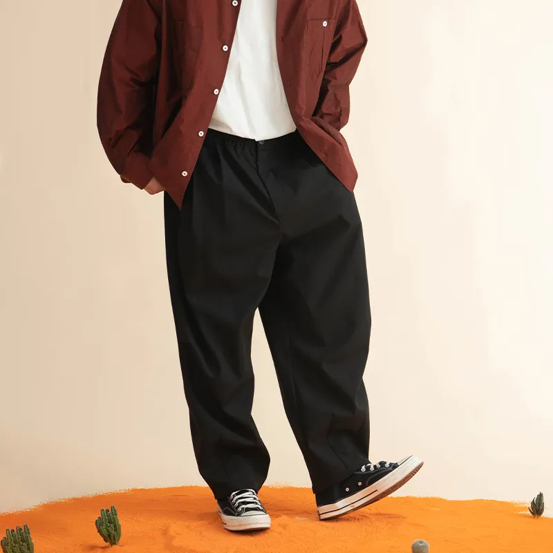 Halfwayhouse Casual Pants Men's Black-4
