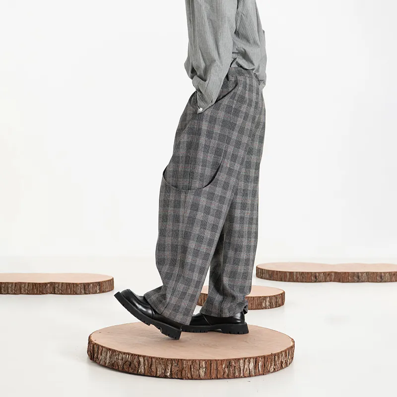 Halfwayhouse Casual Pants Men's Dark Gray-3
