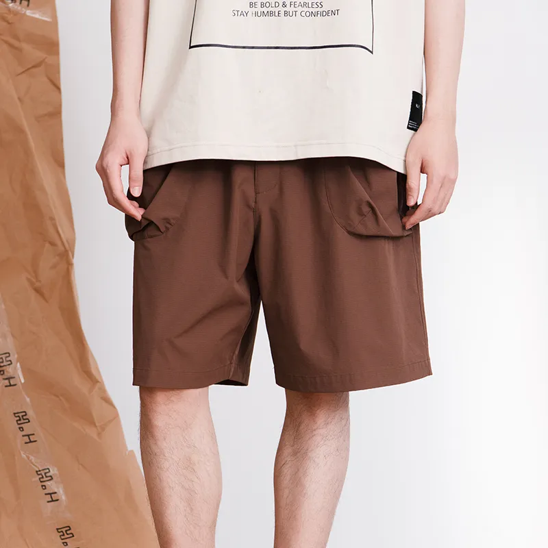 Halfwayhouse Casual Shorts Men's Coffee-2