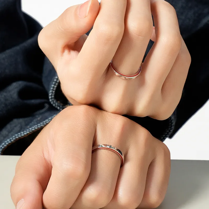 I Do&Co. 925 Sterling Silver Rings Unisex-1