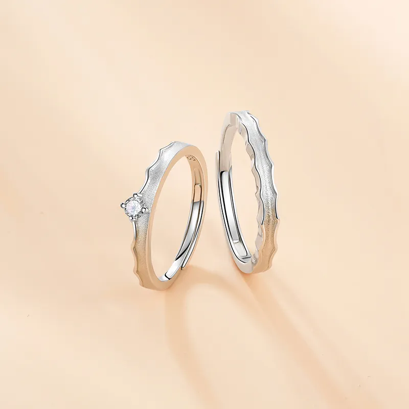 I Do&Co. 925 Sterling Silver Rings Unisex-5