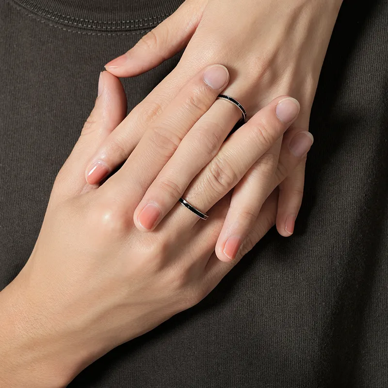 I Do&Co. 925 Sterling Silver Rings Unisex-3